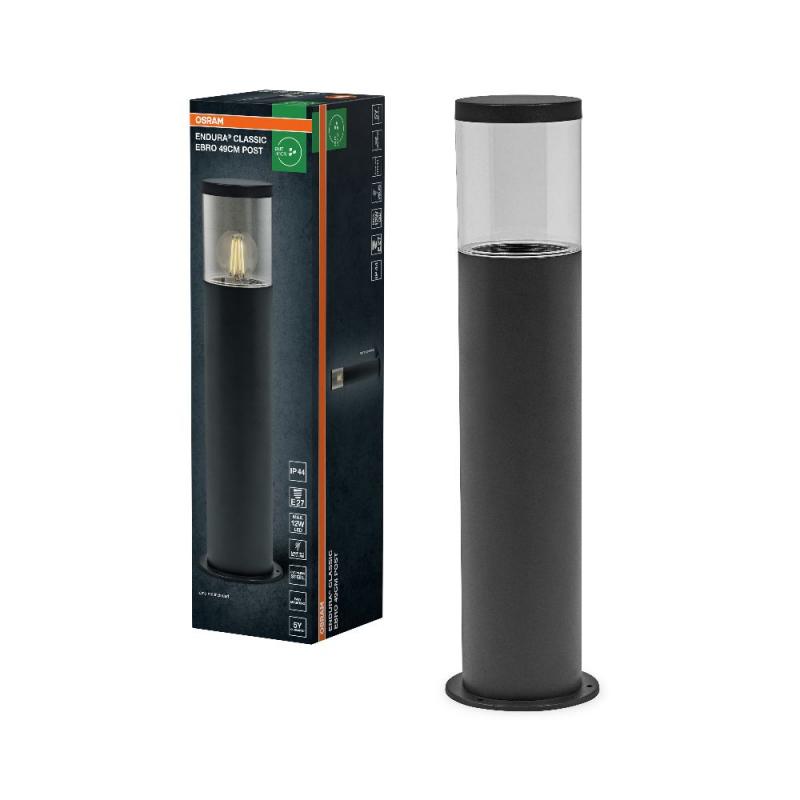 Osram Wegeleuchte Classic Ebro in Dunkelgrau