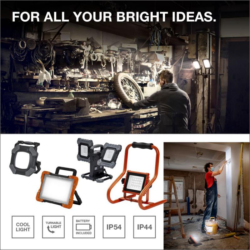 OSRAM LED Baustrahler Akku VALUE HIGH POWER 60W kaltweiß dimmbar