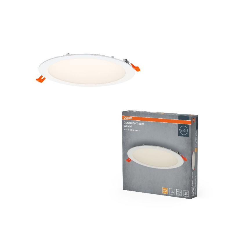 OSRAM LED Einbauleuchte ultra slim ø22,5cm weiß