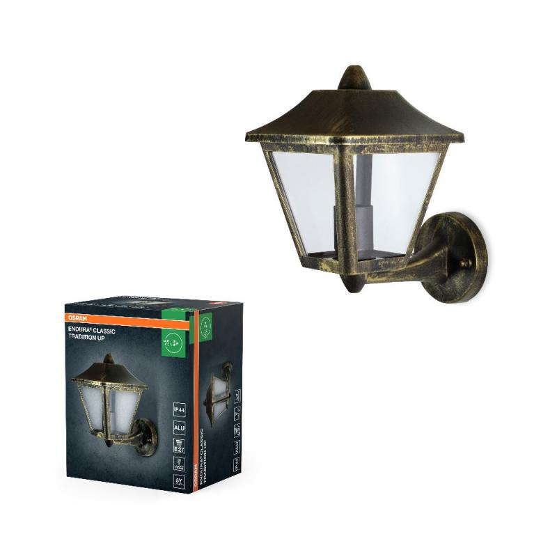 OSRAM Wandleuchte Endura Classic Tradition klassische Laternenform stehend