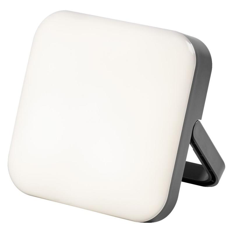 OSRAM Nightlux Solar-LED-Außenleuchte Kaltweiß, Power Bank Funktion, USB-C Ladeport, für Außen, IP54