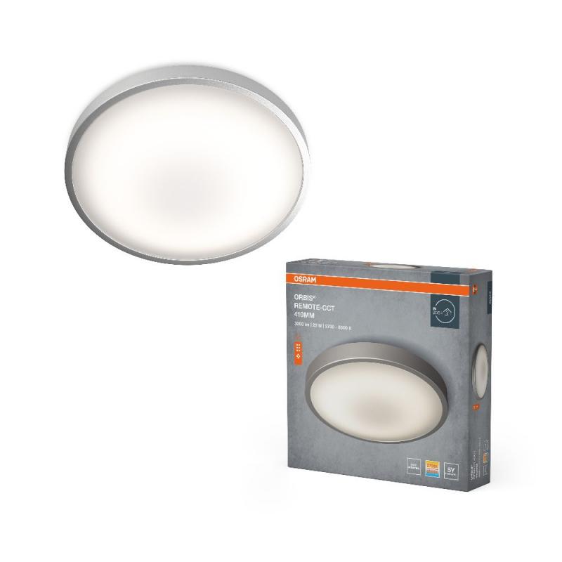 Osram Orbis LED Wand- und Deckenleuchte 25W 410mm Tunable White 2700K-6000K mit Fernbedienung