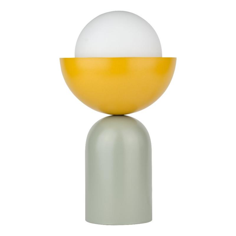 OSRAM Tischleuchte Decor Bowl Table in Grün/ Gelb Ø 20 cm aus Stahl mit E14 Fassung