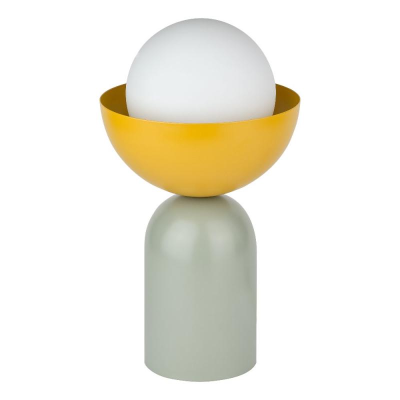 OSRAM Tischleuchte Decor Bowl Table in Grün/ Gelb Ø 20 cm aus Stahl mit E14 Fassung