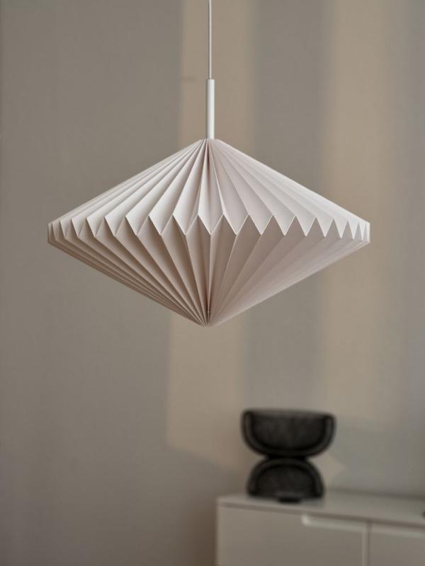 OSRAM Pendelleuchte Decor Paper Lantern Diamond - Dünnes, faltbares Papier, das ein warmes und angenehmes Licht im Leben schafft
