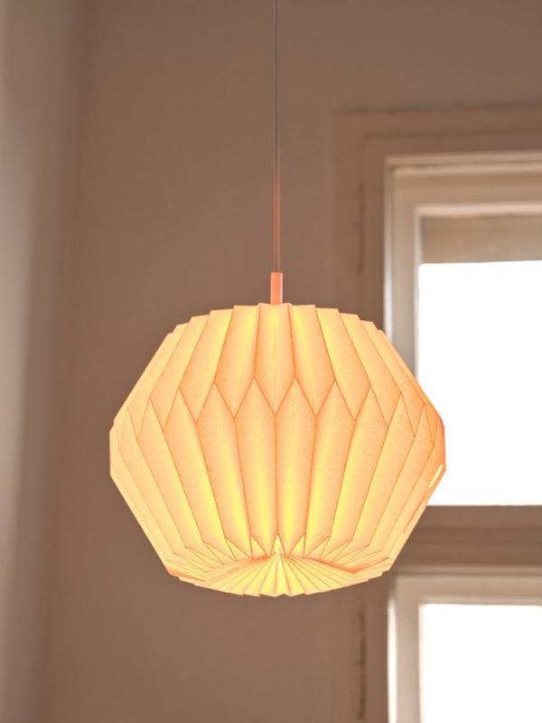 OSRAM Pendelleuchte Decor Paper Lantern Gem - Dünnes, faltbares Papier, das ein warmes und angenehmes Licht im Leben schafft