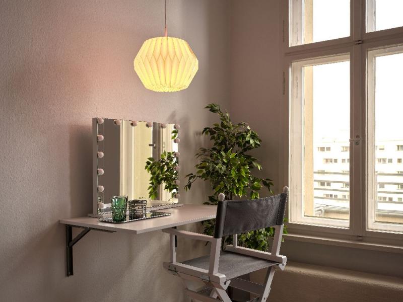 OSRAM Pendelleuchte Decor Paper Lantern Gem - Dünnes, faltbares Papier, das ein warmes und angenehmes Licht im Leben schafft