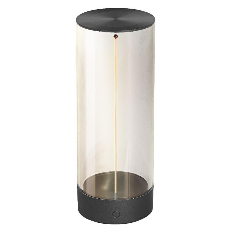 OSRAM ENDURA Style Decor Filament Tischleuchte USB IP54 Dunkelgrau