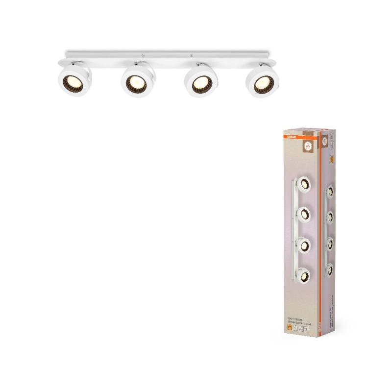 OSRAM LED Decor Spot Venus 4er Deckenstrahler Weiß schwenkbar