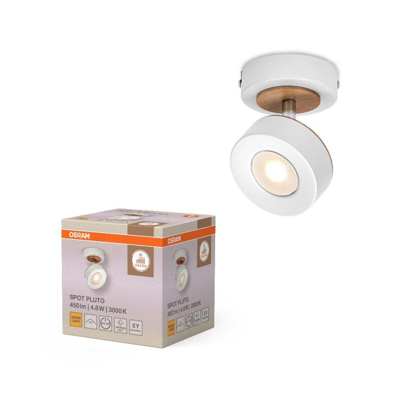 OSRAM LED Decor Spot Pluto 1er Wand- und Decken Strahler Weiß