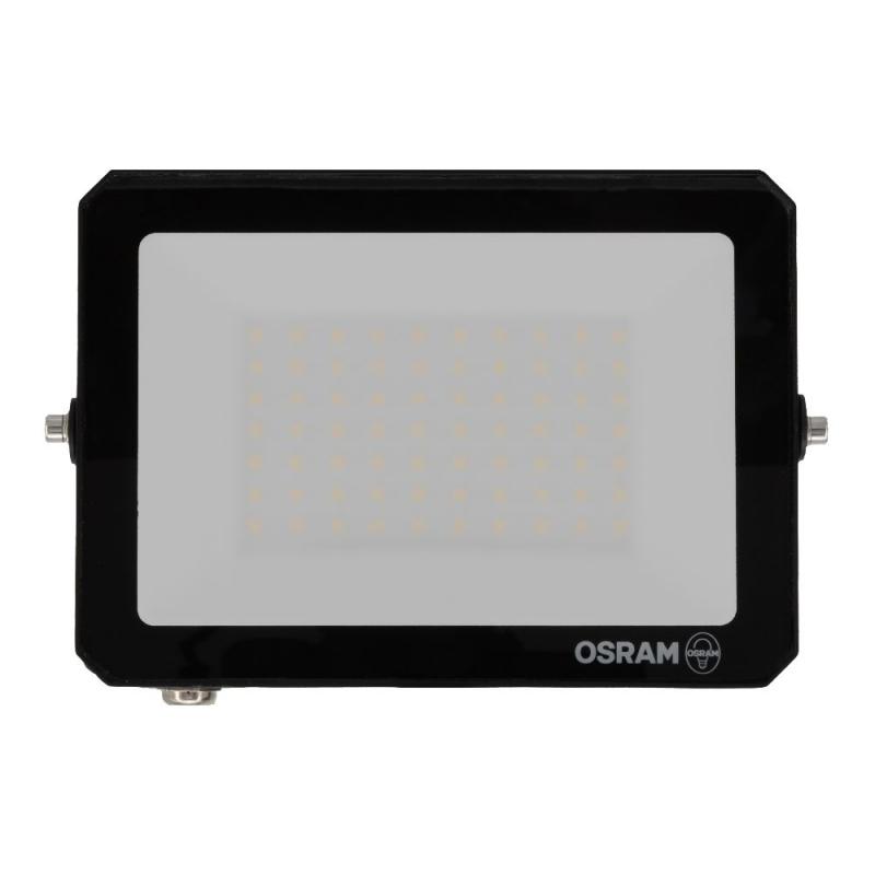 Osram LED Fassaden- und Garagenstrahler LUX schwarz 6500K kaltweißes Licht 50W IP65