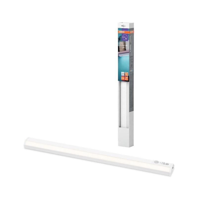 40cm OSRAM LINEAR mobile Unterbauleuchte mit Sensor Akku USB - mit Bewegungsmelder, USB-aufladbar, IP20-Schutz, für Regal- und Schrankbeleuchtung