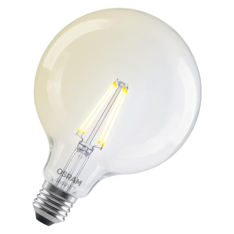 OSRAM  SMART+ MATTER GLOBE 6W wie 60W warmweiß klar dimmbar