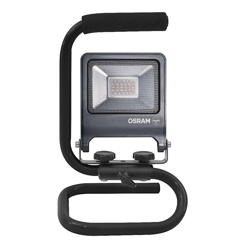 Osram LED WORKLIGHT 20W 840 S-STAND Floodlight mit Tragegriff 4000K IP65 dunkelgrau