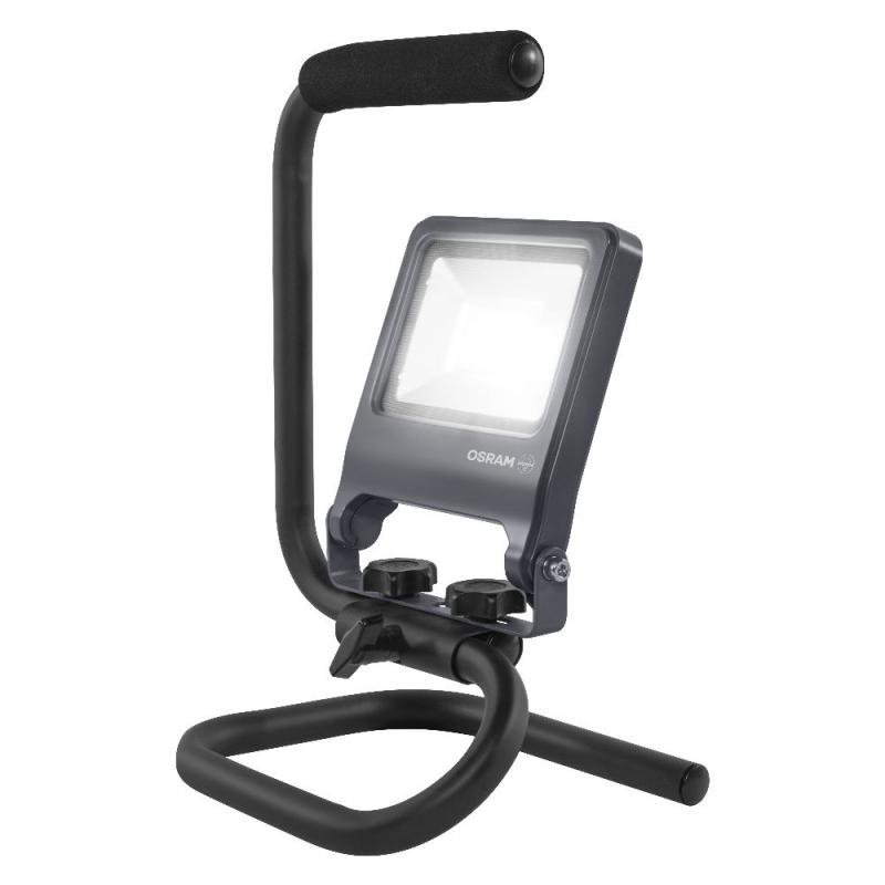 Osram LED WORKLIGHT 20W 840 S-STAND Floodlight mit Tragegriff 4000K IP65 dunkelgrau