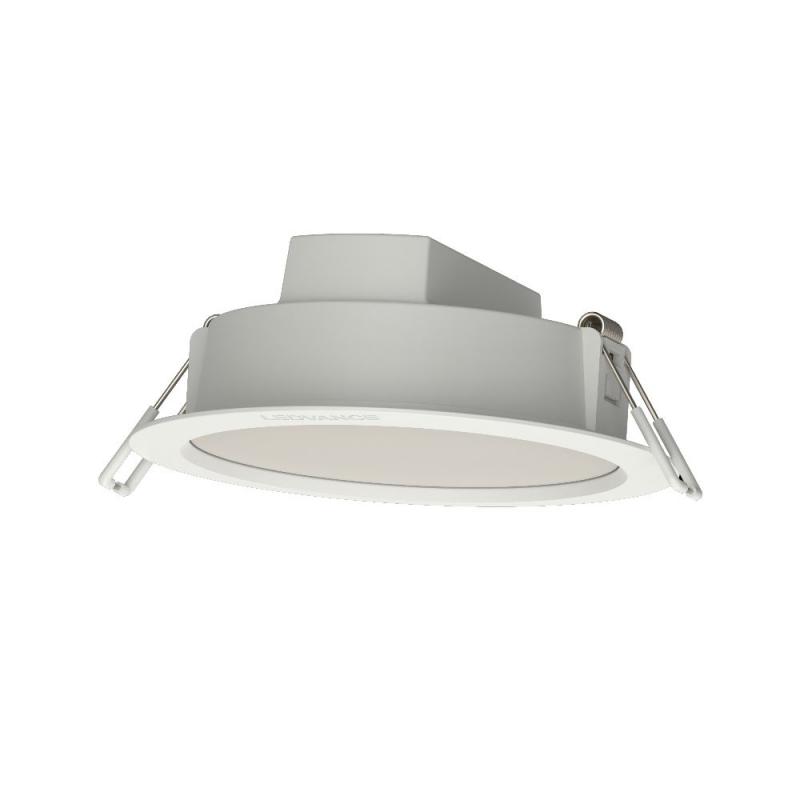 LEDVANCE LED Einbauleuchte DL 115 8W 830 880LM 3000K warmweiß IP44 weiß