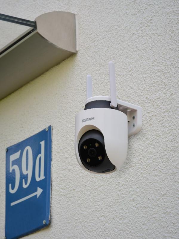 OSRAM SMART+ WIFI OUTDOOR CAMERA 360 White