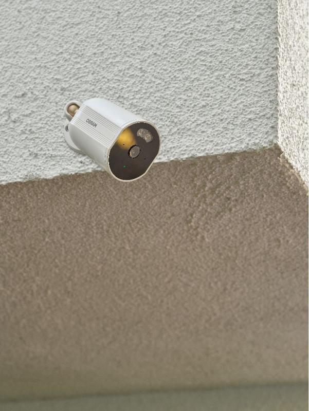 OSRAM SMART+ WIFI OUTDOOR CAMERA FIXED White
