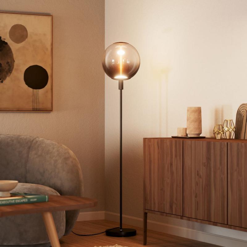 OSRAM Stehlampe DECOR STICK Anthrazit Höhe 146cm  mit E27 Fassung