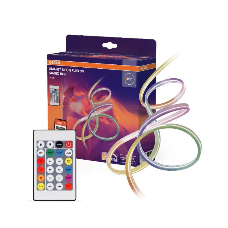 3M OSRAM LED-Streifen Smart+ Wifi Neon Flex Magic RGB Remote Control  Outdoor IP44