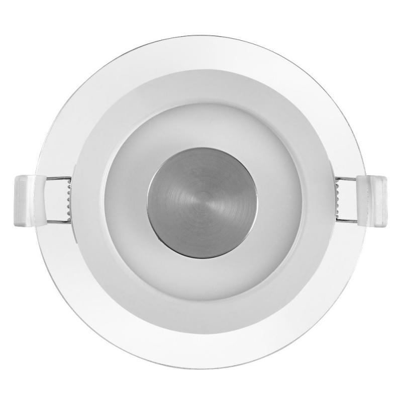 OSRAM LED Spot Acrylic Clean 6W 827 Einbaustrahler IP20 - Einbaudurchmesser 100mm, Einbautiefe 40mm
