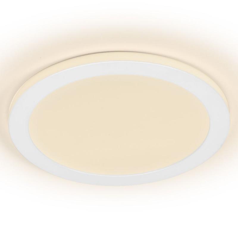 Osram LED Downlight Side-Mainlight 225mm 24W 3000K Weiß Einbauleuchte IP20 - Einbaudurchmesser 85…195 mm, Einbautiefe 30 mm