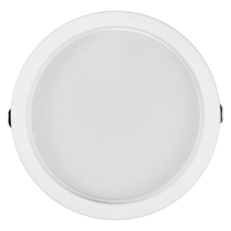 3er Set OSRAM LED Downlight Set IP44 Dim Slim 18W 3000K 120° Weiß Einbauspot - Einbaudurchmesser 135mm, Einbautiefe 35mm