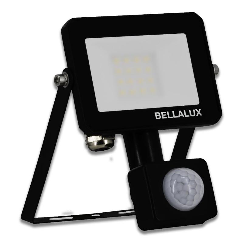 BELLALUX FLOODLIGHT VITAL SENSOR 10W 865 BLACK IP65 LED Außenstrahler