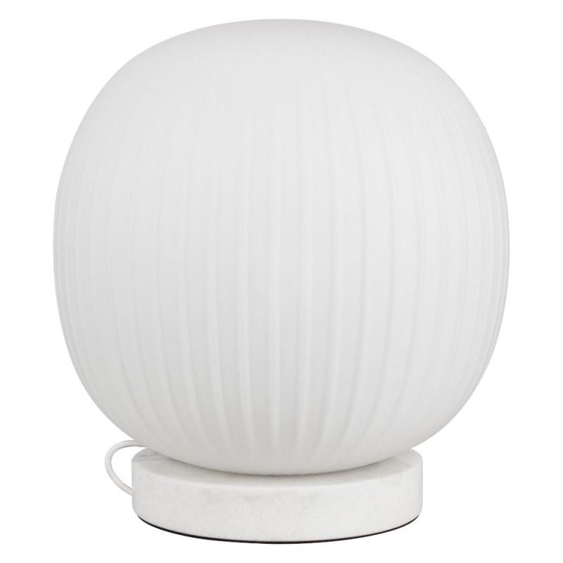 OSRAM DECOR GLASS LANTERN MARBLE TABLE E27 TISCHLEUCHTE Marmor/Glas