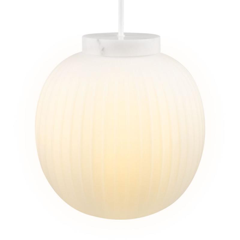 OSRAM DECOR GLASS LANTERN MARBLE PENDANT E27 HÄNGELEUCHTE Marmor/Glas