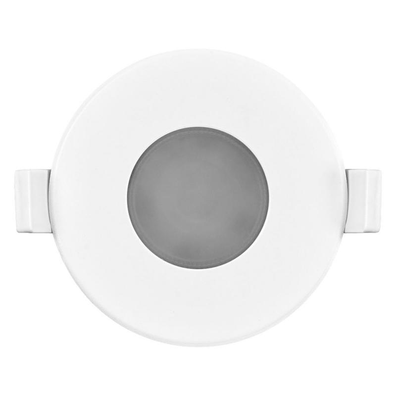 3er Set OSRAM Spot Set Recess 4,9W 827 120° Weiß LED Einbaustrahler - Einbaudurchmesser 68mm, Einbautiefe 40mm