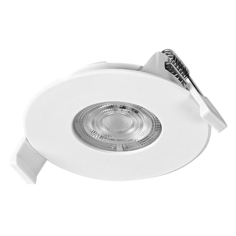 3er Set OSRAM LED Spot Recess DIM IP44 4,9W 2700K 36° Weiß Einbaustrahler dimmbar- Einbaudurchmesser 68mm, Einbautiefe 40mm