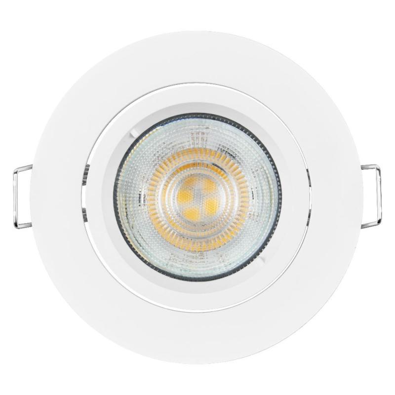 OSRAM GU10 LED Spot Set Recess Twistlock Einbaustrahler 2,6W 2700K -  Einbaudurchmesser 75mm, Einbautiefe 100mm