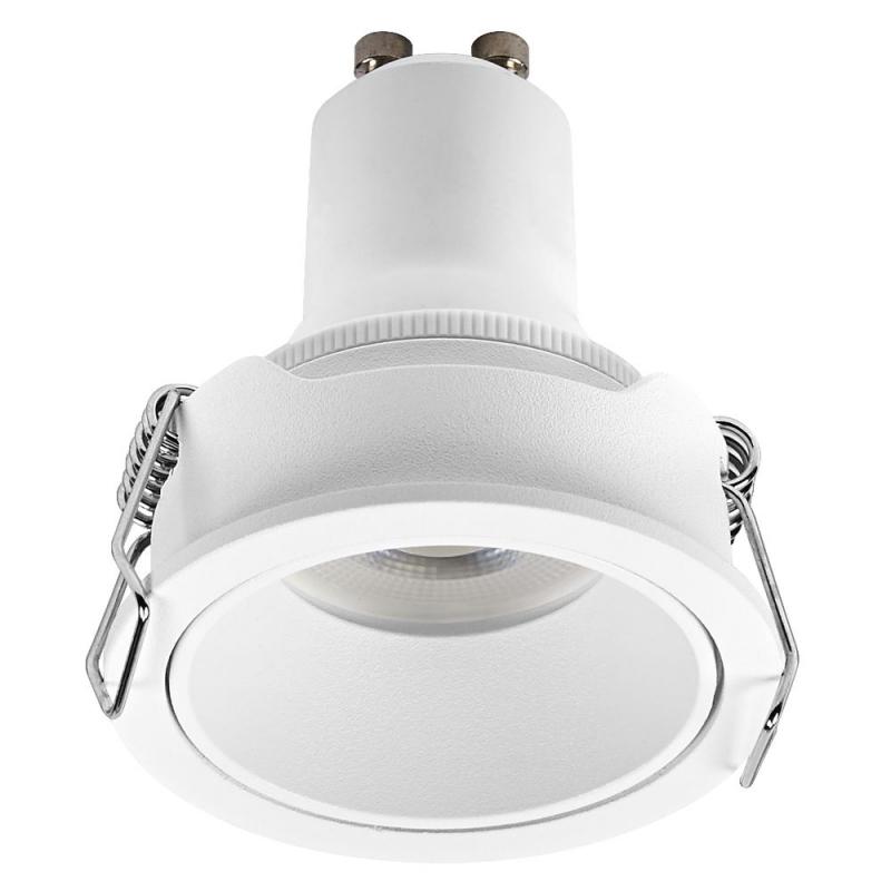 3er Set OSRAM LED Spot PAR11 Recess GU10 Dim 3W 827 Einbaustrahler dimmbar Sandweiß IP20 - Einbaudurchmesser 52mm, Einbautiefe 115mm