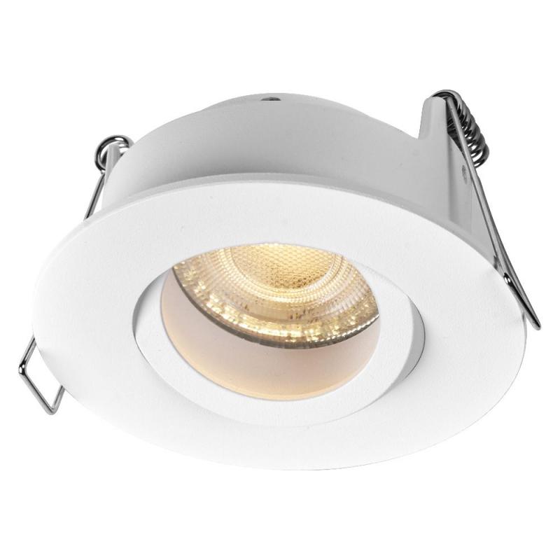 3er Set OSRAM LED Spot Recess GU10 IP65 Press 4.5W 827 White Einbaustrahler IP65 - Einbaudurchmesser 68mm, Einbautiefe 115mm