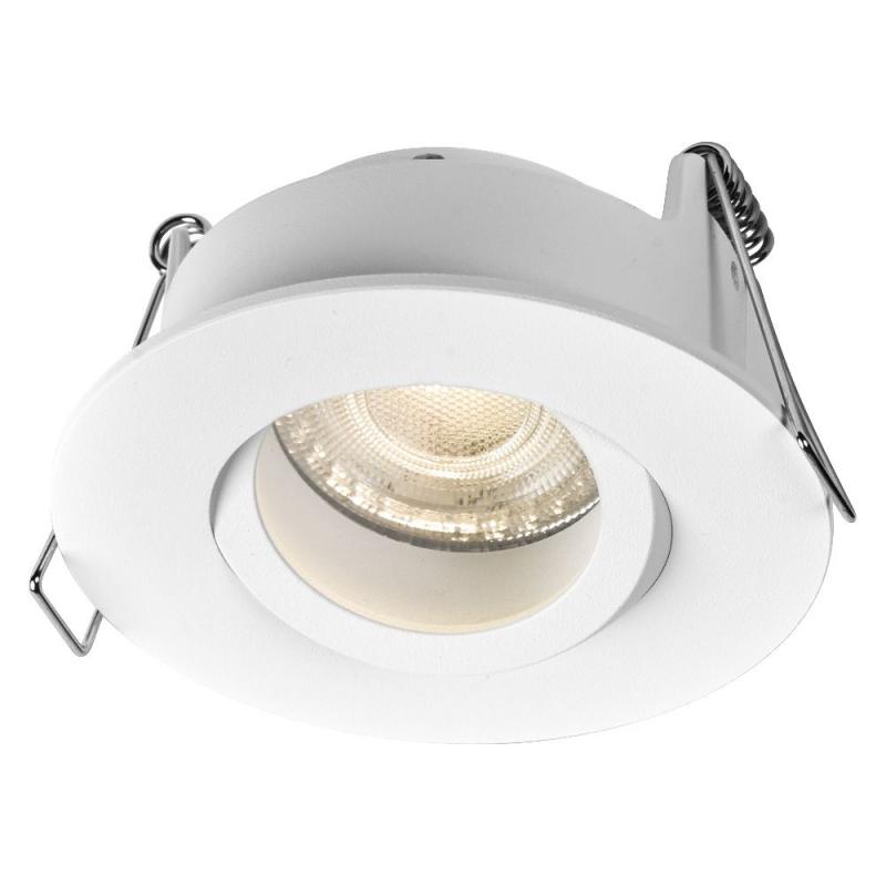 3er Set OSRAM LED Spot Recess GU10 IP65 Press 4.5W 840 White Einbaustrahler IP65 - Einbaudurchmesser 68mm, Einbautiefe 115mm