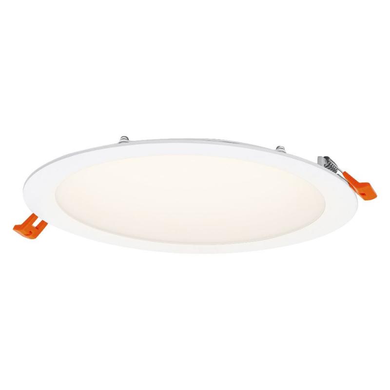 3er Set LED Spot and Downlight Recess Slim 225mm 22W 830 White Einbauleuchte - Einbaudurchmesser 200mm, Einbautiefe 35mm
