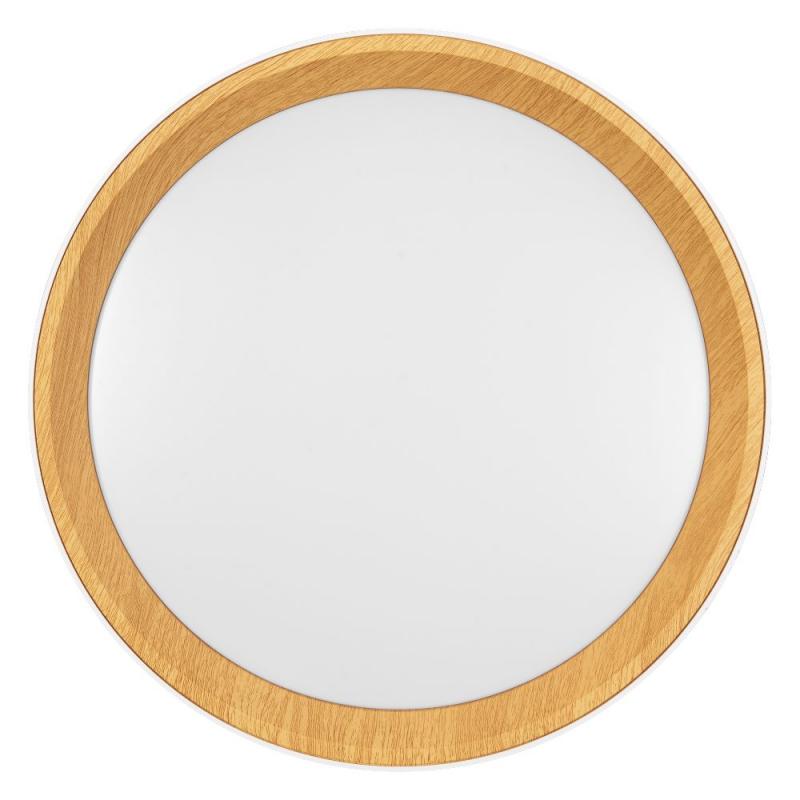OSRAM ORBIS LARIOS 290mm 16W CLICK DIM 830 HOLZDEKOR WEISS DECKENLAMPE