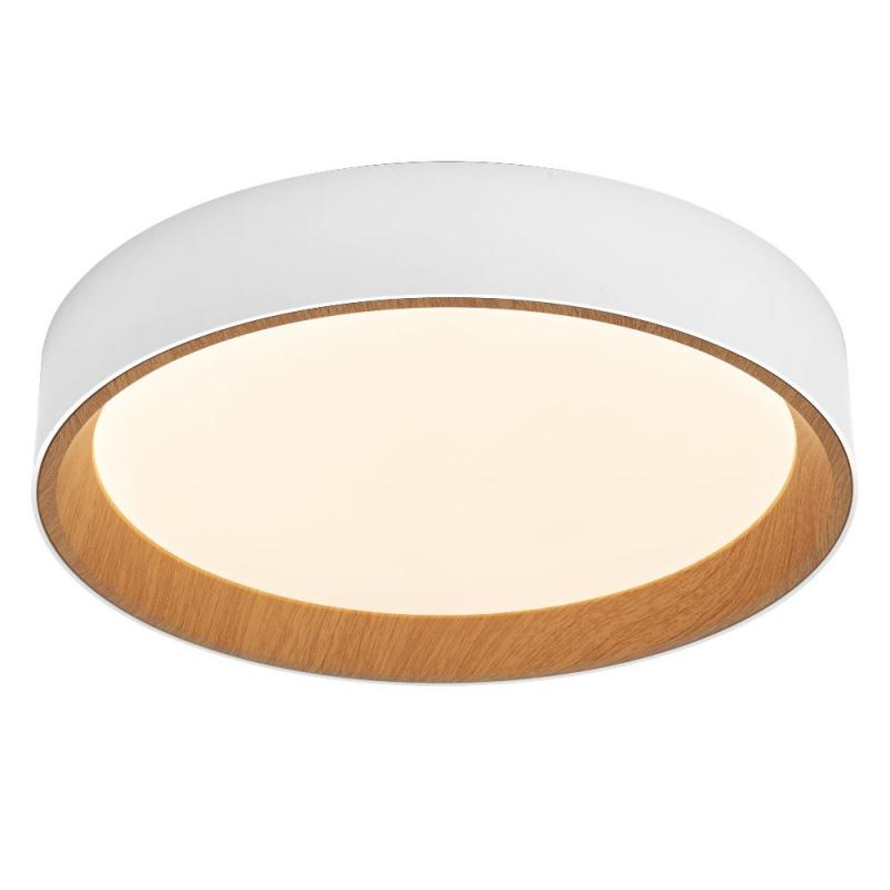 OSRAM ORBIS LARIOS 290mm 16W CLICK DIM 830 HOLZDEKOR WEISS DECKENLAMPE