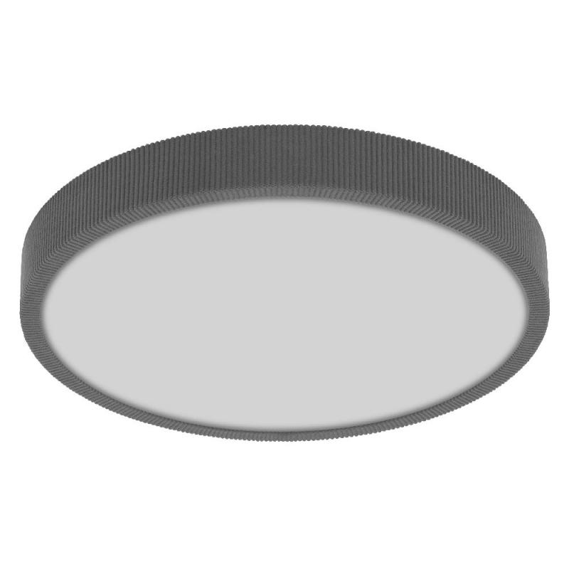OSRAM ORBIS MATTEO 390mm 24W CLICK DIM 830 GRAU DECKENLAMPE
