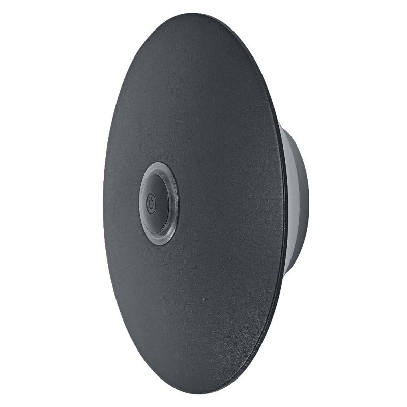OSRAM ENDURA Style USB Magnet CCT DIM IP44 Dark Grey Akku Außenwandleuchte