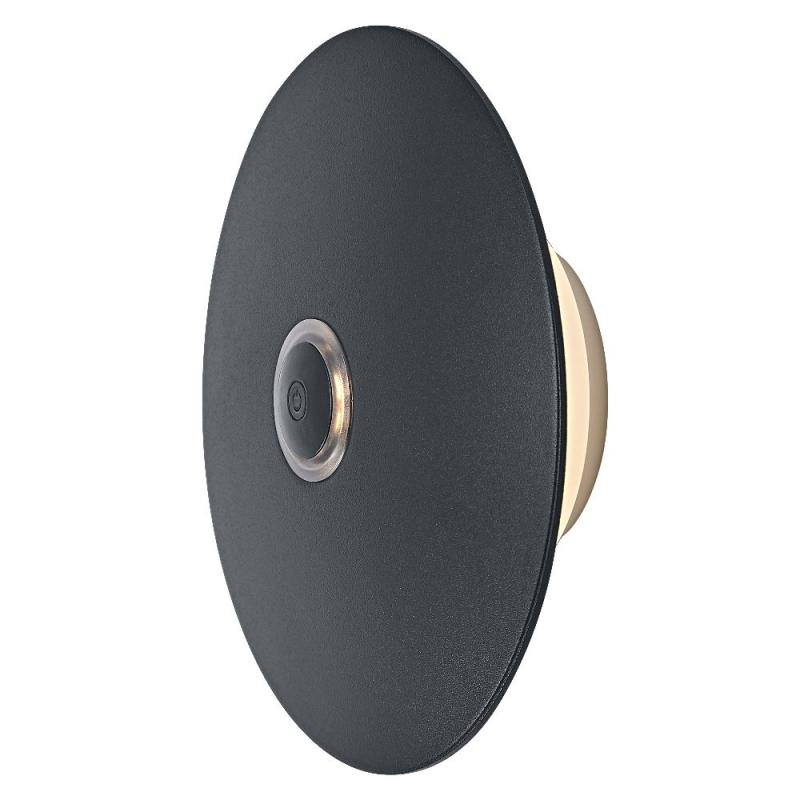 OSRAM ENDURA Style USB Magnet CCT DIM IP44 Dark Grey Akku Außenwandleuchte
