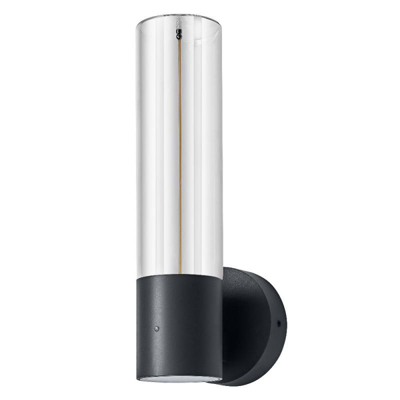OSRAM ENDURA Decor Filament Wall Daylight Sensor 8W IP54 Dark Grey Außenwandleuchte