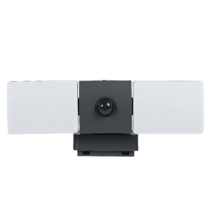 OSRAM ENDURA Style USB Volt 2 Flood Adjustable Sensor IP54 Dark Grey Akku Außenstrahler