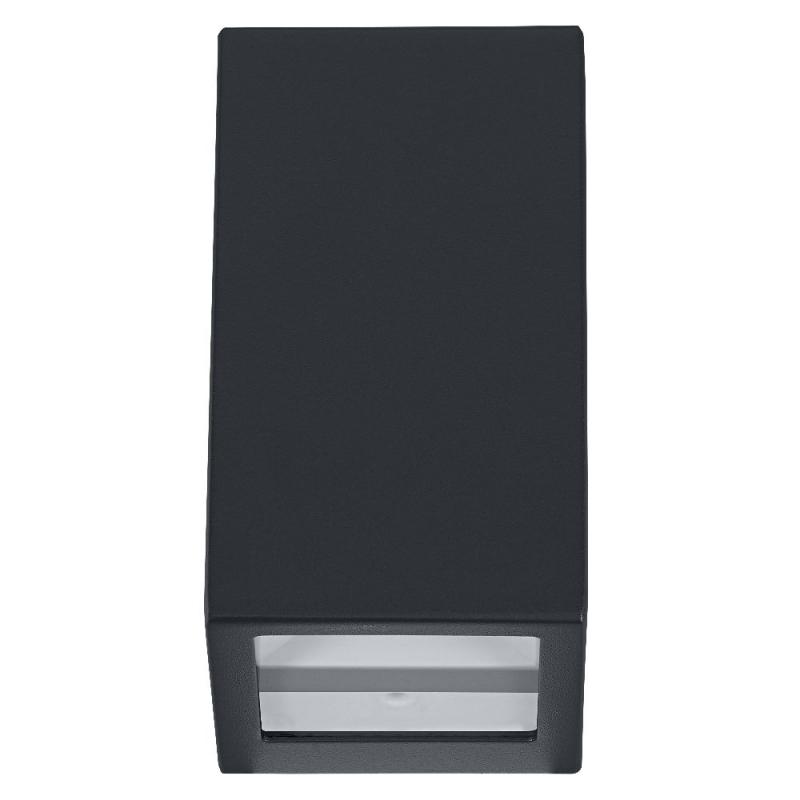 OSRAM ENDURA Style USB Wall Step Slim Sensor IP44 Dark Grey Akku LED Außenwandleuchte mit Bewegungsmelder