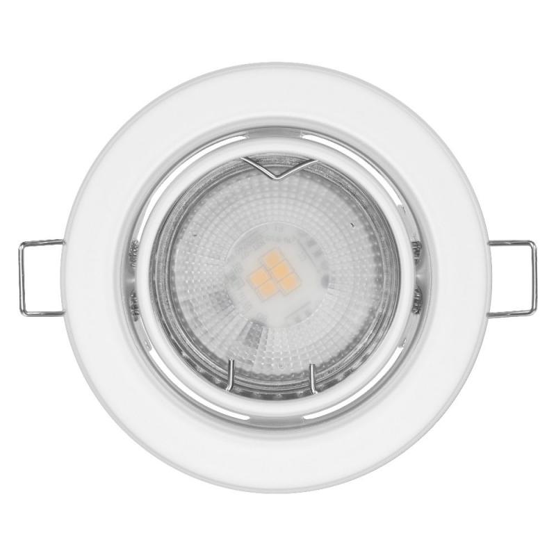 3er Set OSRAM GU10 Spot Set Recess Adjustable 4,5W 827 Weiß LED Einbaustrahler - Einbaudurchmesser 68mm, Einbautiefe 100mm