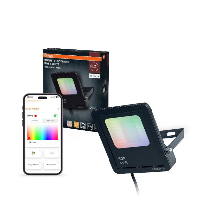 OSRAM SMART+ MATTER Floodlight 50W Multicolour IP65 Dunkelgrau