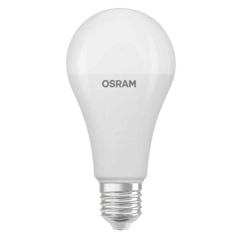 OSRAM E27 LED STAR Classic matt 19W wie 150W neutralweiße blendreduzierte Arbeitsbeleuchtung 4000K