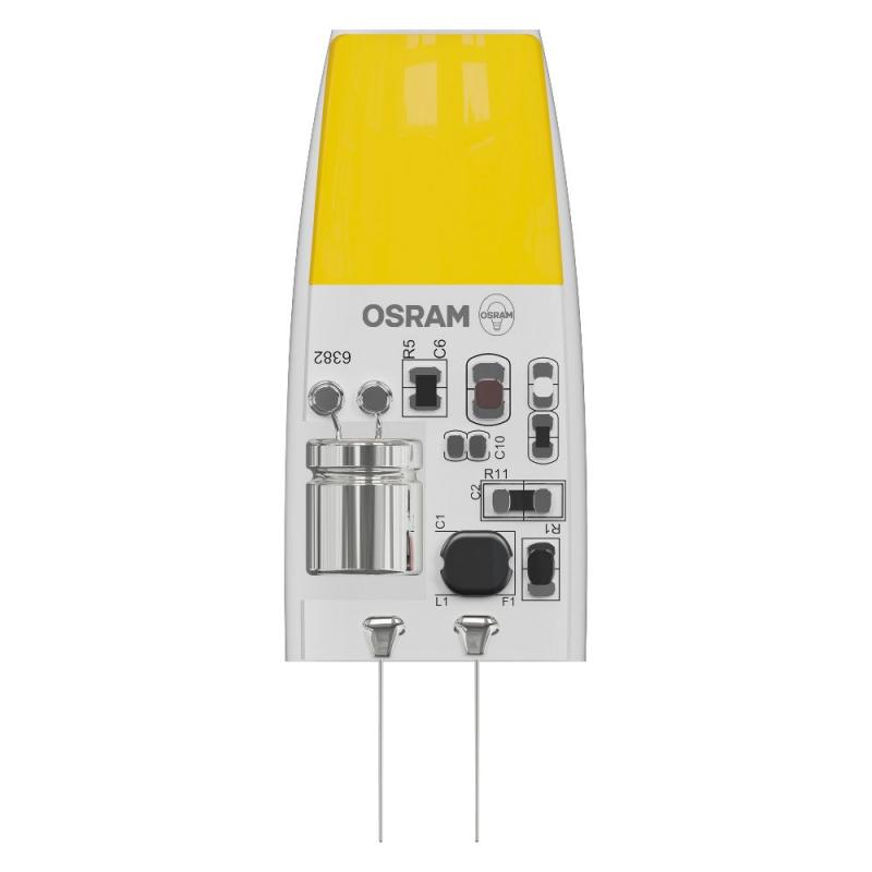 OSRAM G4 LED PIN MICRO 2W warmweiß 200lm 260° 2700K klar – LED 12V Stiftsockellampe 20W Ersatz dimmbar