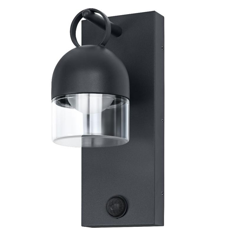 OSRAM ENDURA Style Cowbell IP65 Wall Sensor 6W Dark Grey Außenwandleuchte